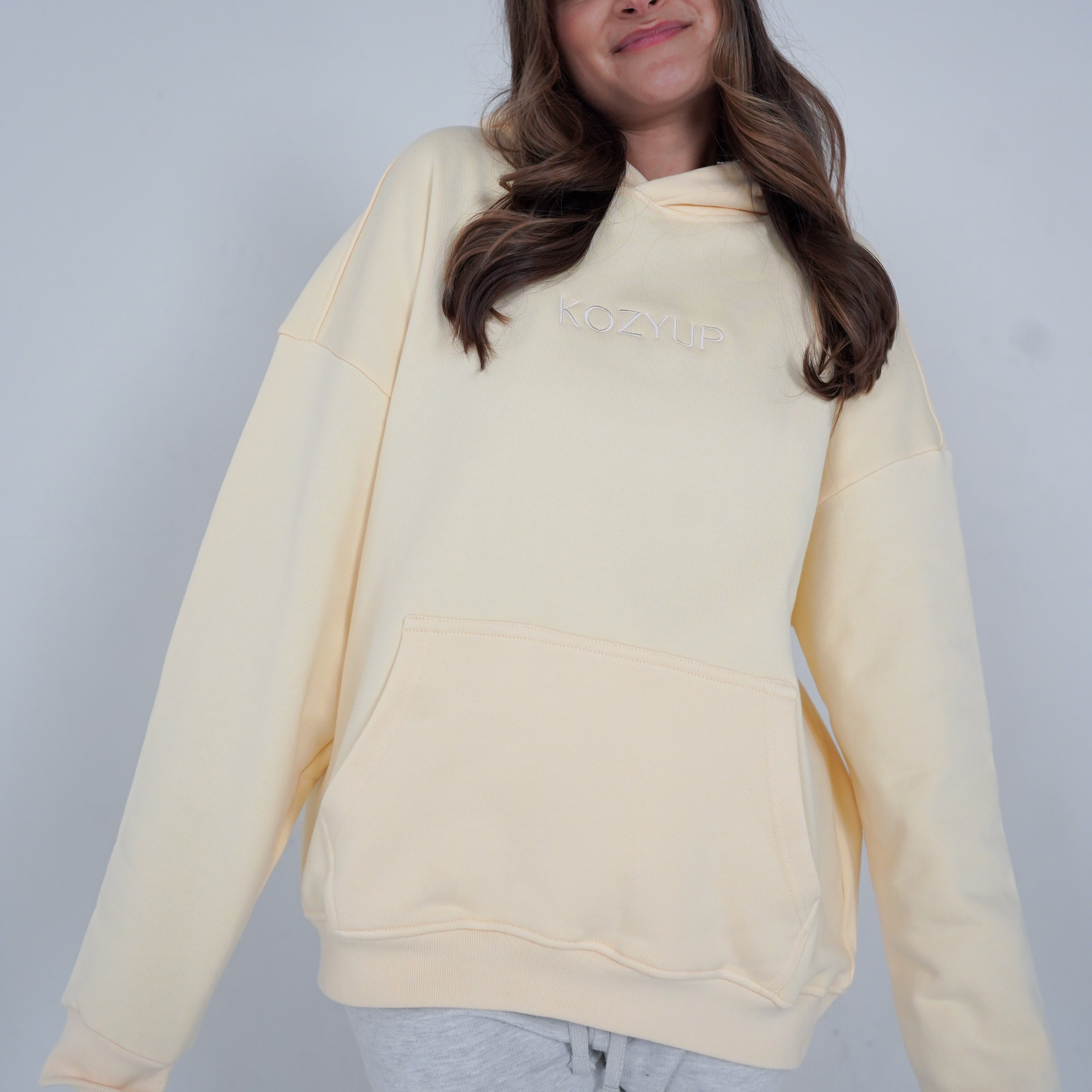 DreamKnit 100% Cotton Heavyweight Hoodie – KozyUp