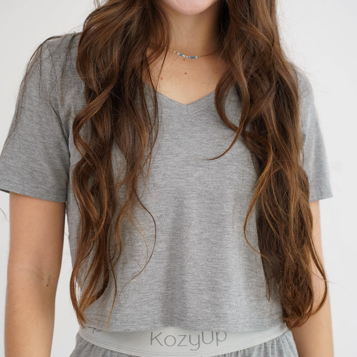 Heavenly Soft Women's Pajama Cropped Top