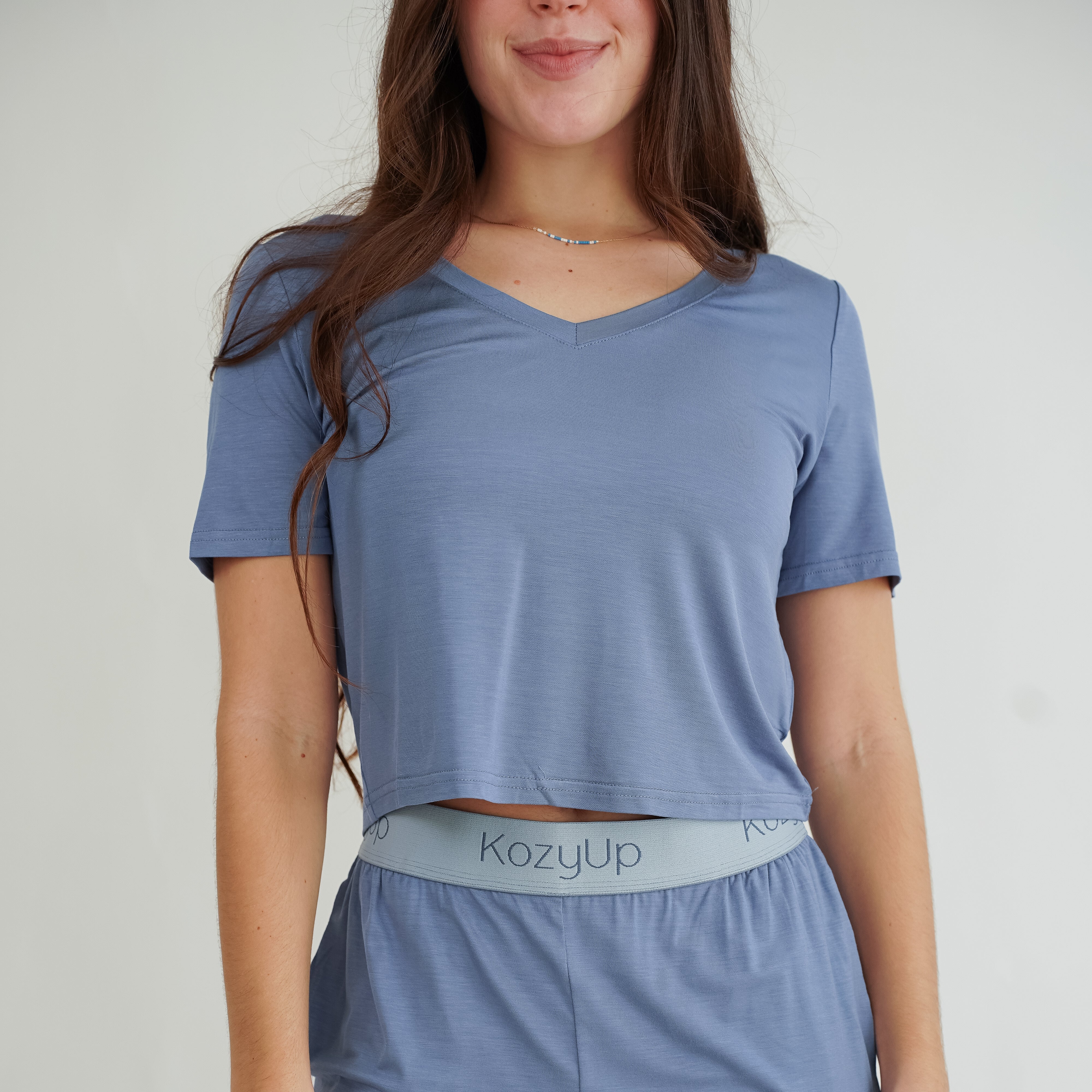 Heavenly Soft Women's Pajama Cropped Top – KozyUp